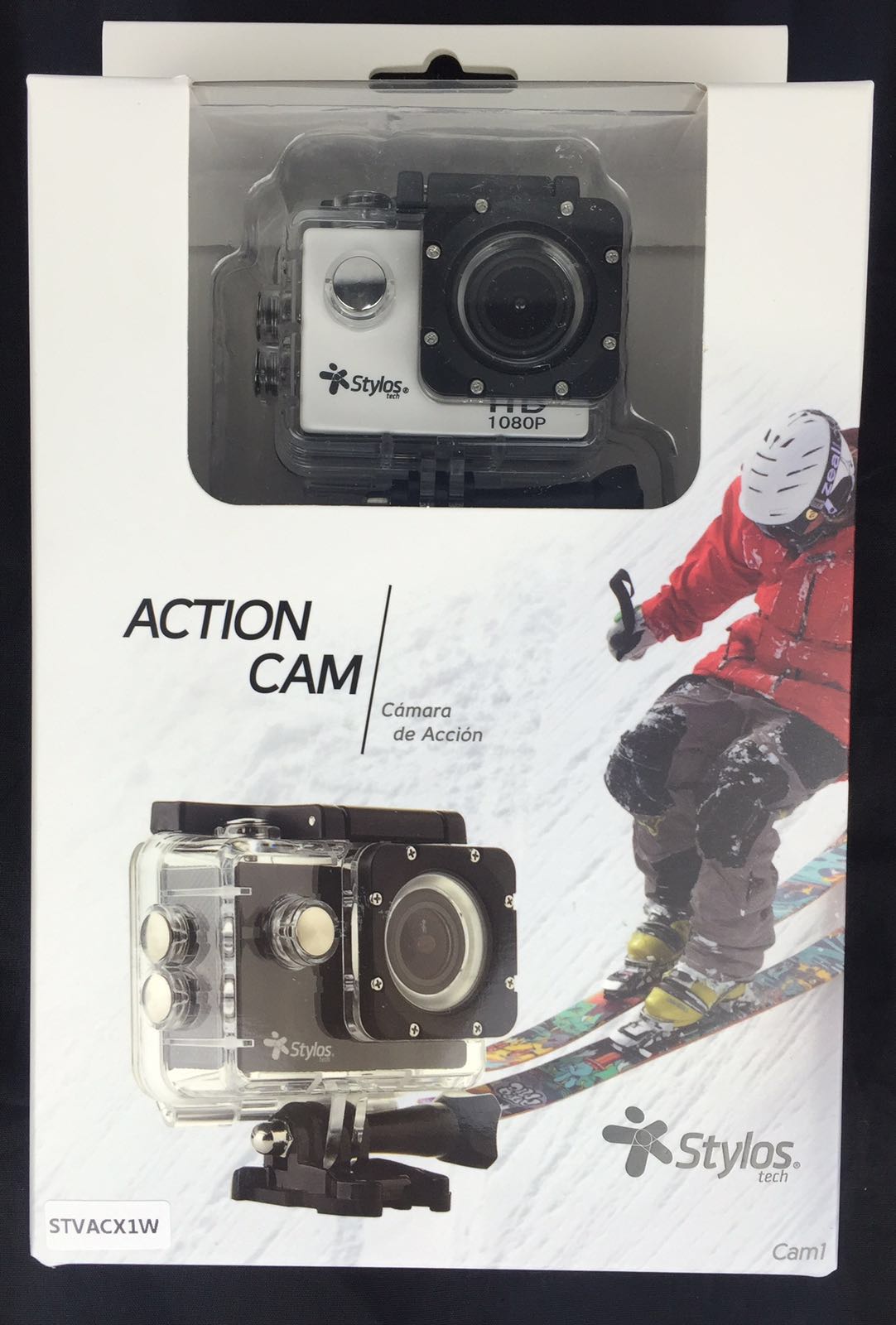 CAMARA DE ACCION MARCA STYLOS STVACX1W TIPO GO PRO